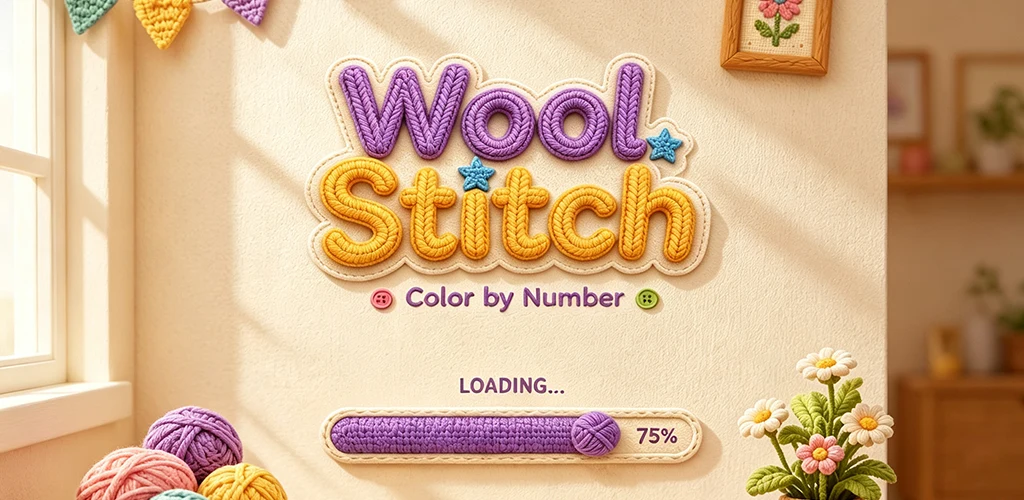 WoolStitch: color by number screenshot