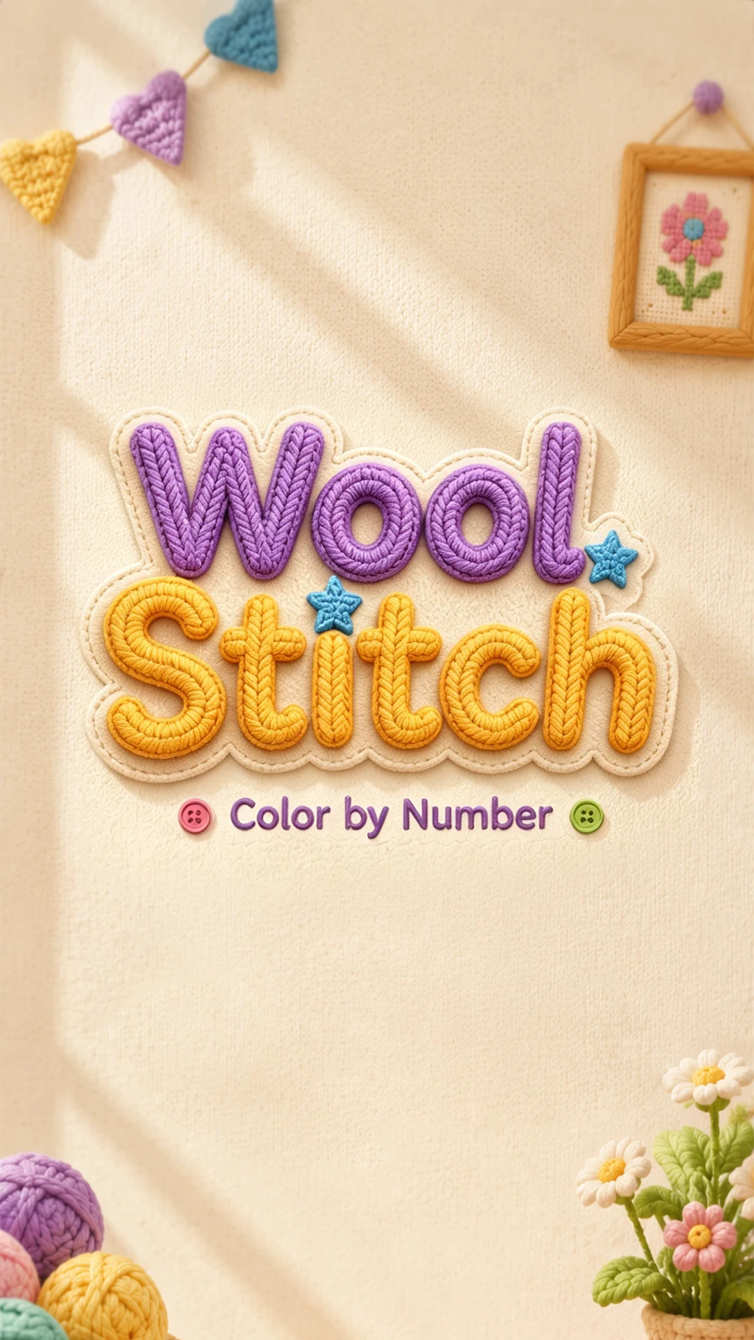 WoolStitch: color by number screenshot