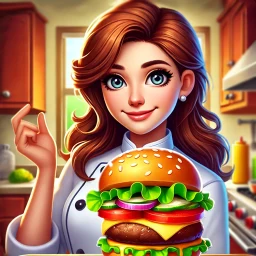 أيقونة Kitchen story: Food Fever Game